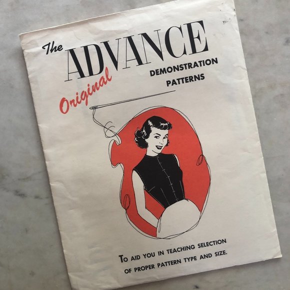 Vintage Advanced Demonstration Sewing Pattern - Picture 1 of 16
